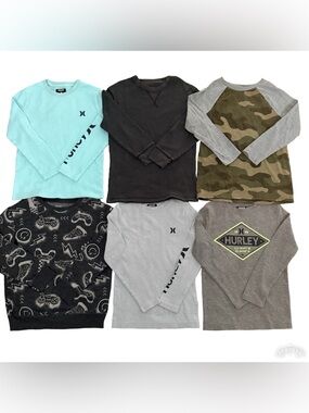 Boys Long Sleeve T Shirt Bundle Size 7
